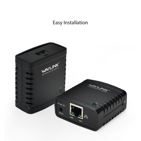 WAVLINK NETWORKING USB 2.0 PRINT SERVER - Image 2