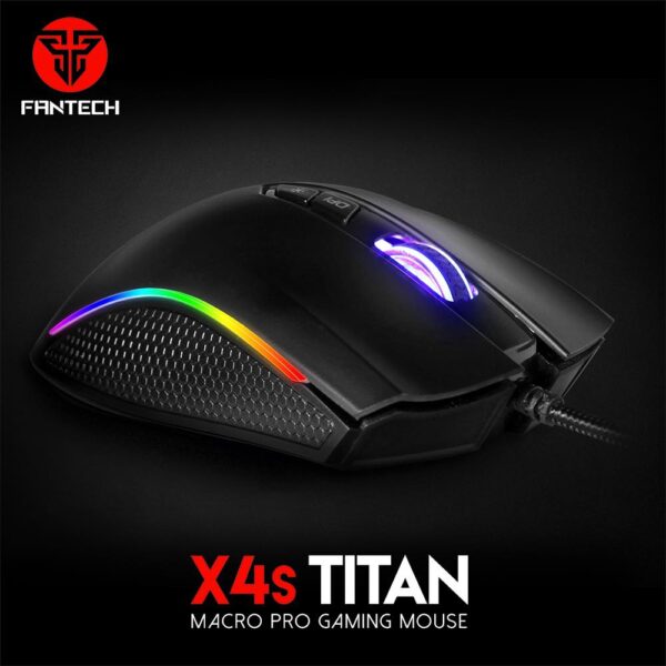 FANTECH X4S TITAN RGB GAMING MOUSE - Image 3