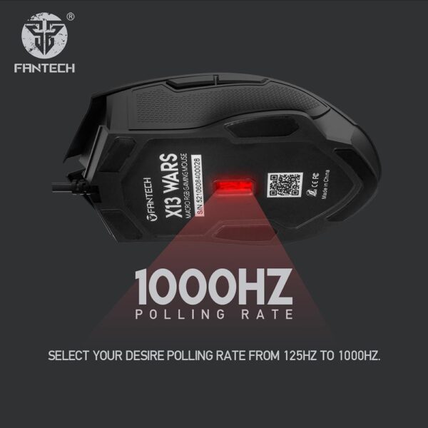 FANTECH X13 WARS RGB GAMING MOUSE - Image 2