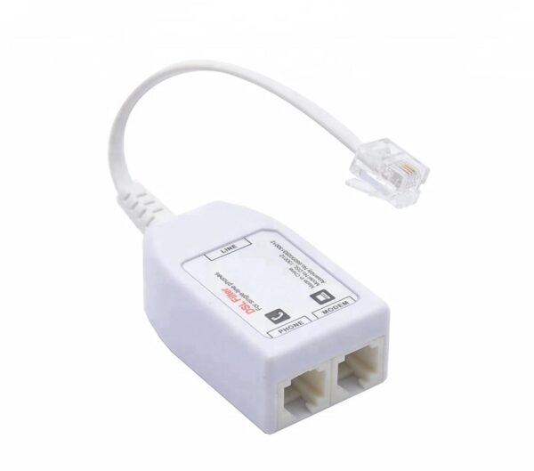 RJ11 Line ADSL Modem Telephone Filter Splitter 130012