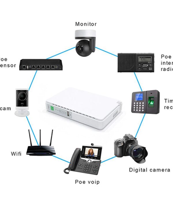 Mini Ups 12v For Wifi Router - Backup to 5-6 hours - Image 2