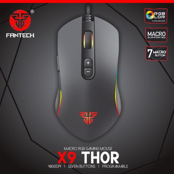 FANTECH X9 THOR RGB GAMING MOUSE