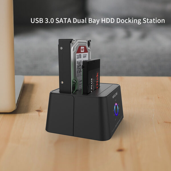 USB 3.0 SATA Dual Bay HDD Docking Station - Image 5