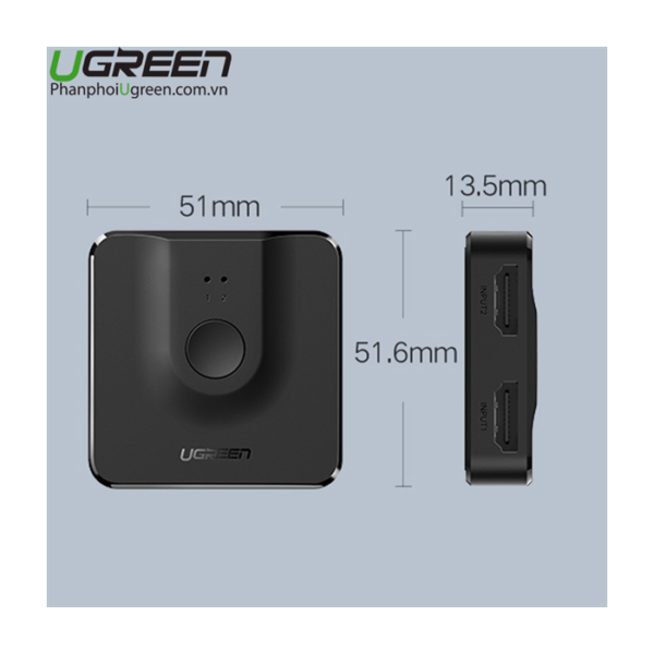 4K HDMI BI-DIRECTIONAL HDMI SWITCH / SPLITTER UGREEN CM217 - 50966 - Image 10