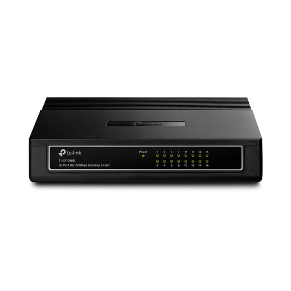TPLINK 16-Port 10/100Mbps Desktop Switch TL-SF1016D