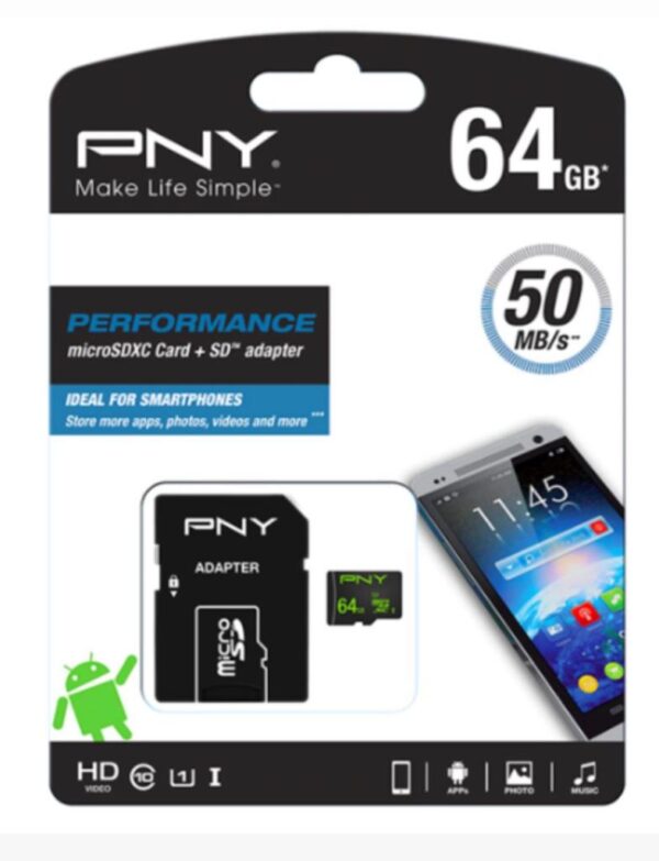 PNY SD-CARD 64GB