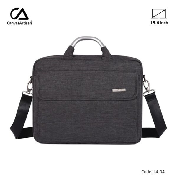 CANVASARTISAN BASIC LAPTOP BAG L4-04 DARK GRAY, PREMIUM QUALITY