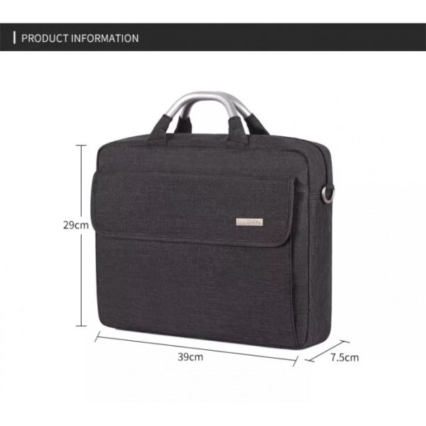 CANVASARTISAN BASIC LAPTOP BAG L4-04 DARK GRAY, PREMIUM QUALITY - Image 4