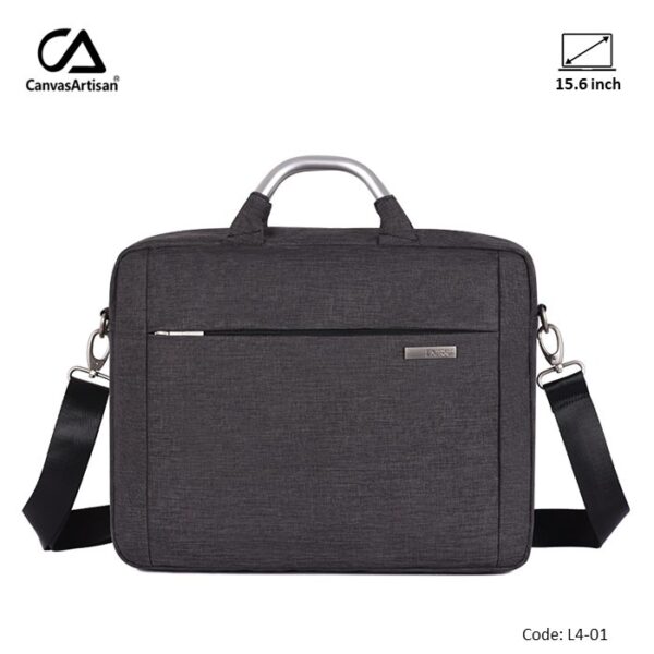 CANVASARTISAN CLASSIC LAPTOP BAG L4-01 DARK GRAY, PREMIUM QUALITY