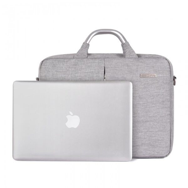 CANVASARTISAN CLASSIC LAPTOP BAG L4-02 LIGHT GRAY, PREMIUM QUALITY - Image 4