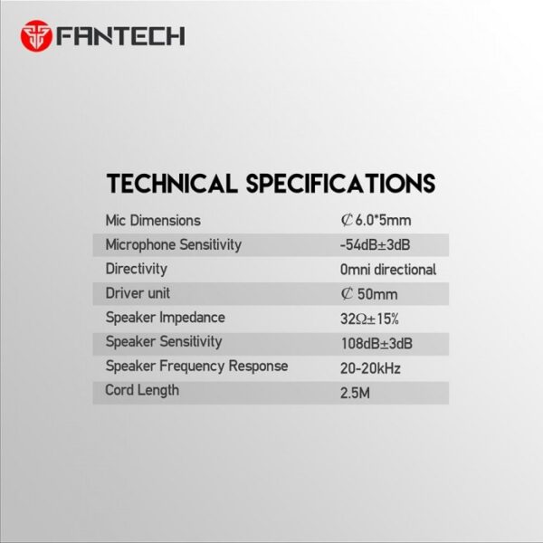 FANTECH HG15 CAPTAIN 7.1 RGB GAMING HEADSET - Image 3