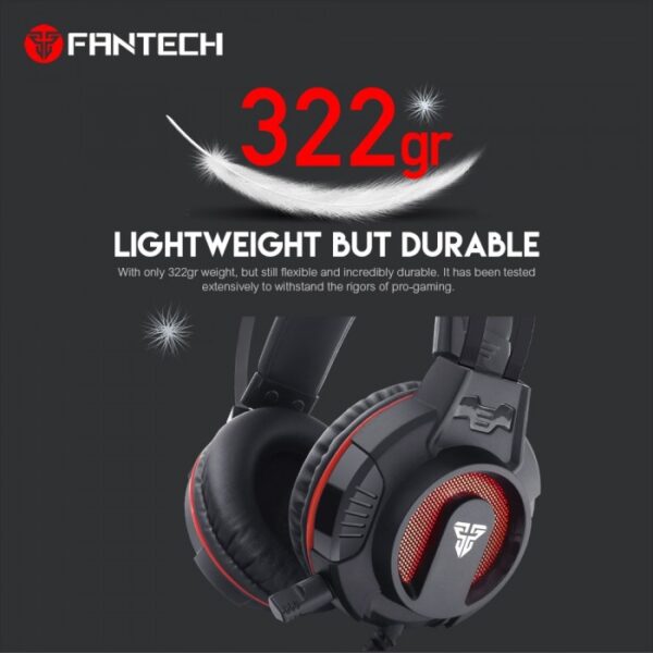 FANTECH HG17S VISAGE 2 RGB GAMING HEADSET - Image 2