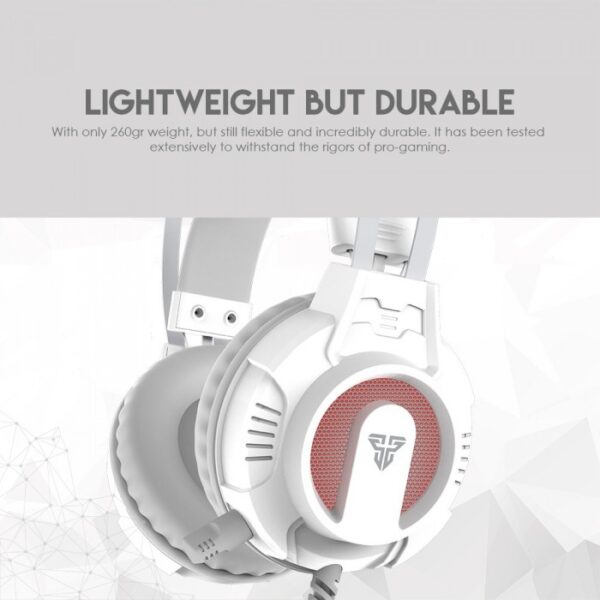 FANTECH HG17S VISAGE 2 RGB GAMING HEADSET (WHITE SPACE EDITION) - Image 3