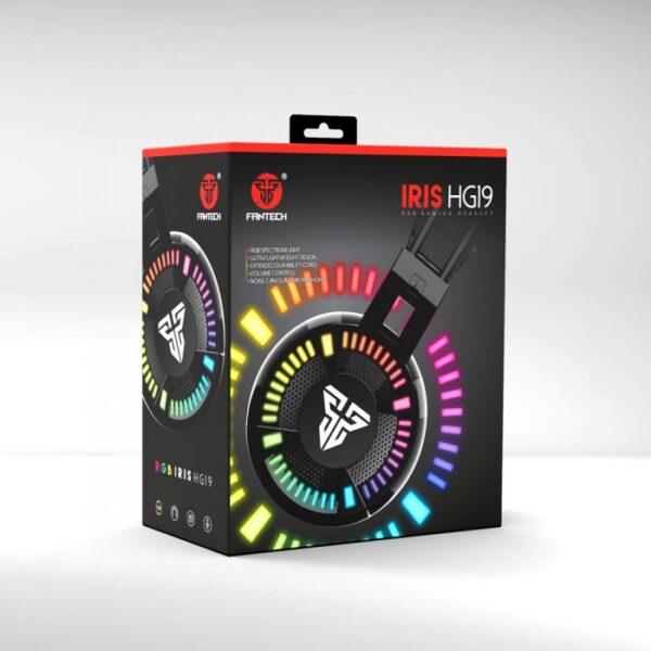 FANTECH HG19 IRIS RGB GAMING HEADSET - Image 4