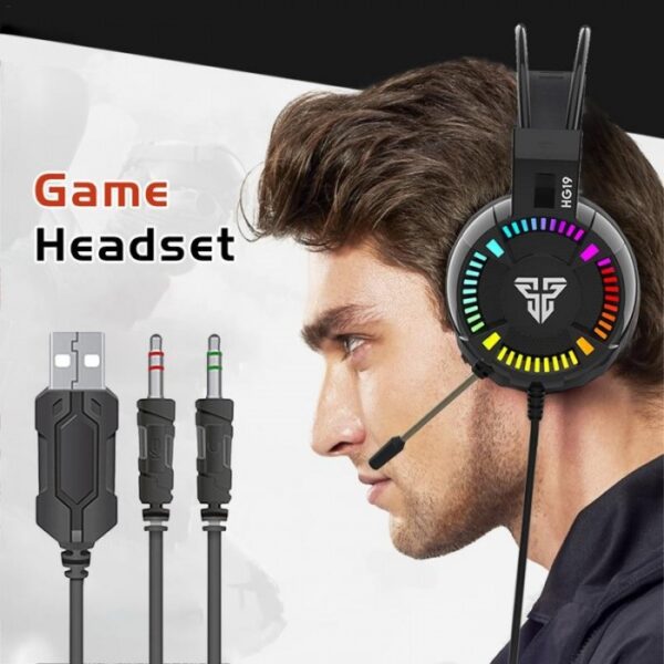 FANTECH HG19 IRIS RGB GAMING HEADSET - Image 3