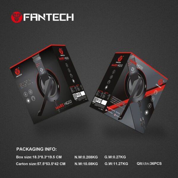 FANTECH HQ50 MARS GAMING HEADSET FOR PC - Image 7