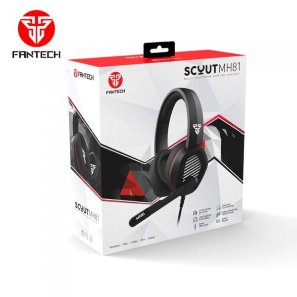 FANTECH MH81 SCOUT MULTIPLATFORM GAMING HEADSET