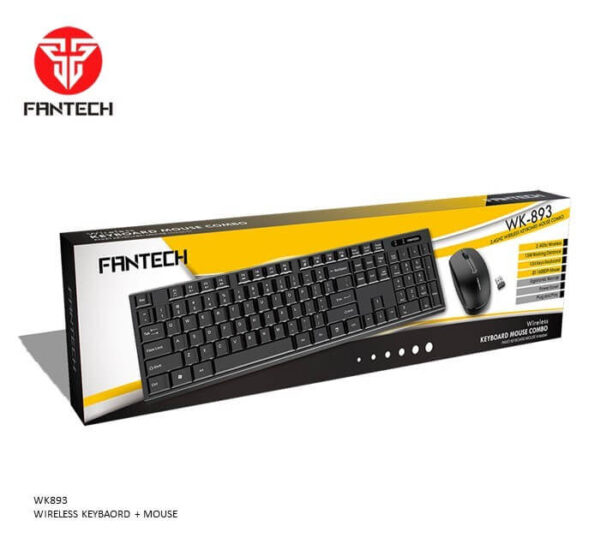 FANTECH WK-893 WIRELESS COMBO KEYBOARD & MOUSE