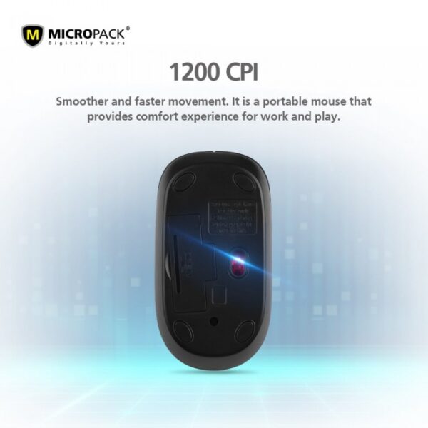 MICROPACK M-702W SPEEDY LITE 2 WIRELESS OFFICE MOUSE - Image 8