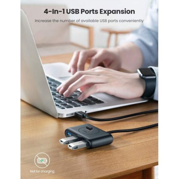 USB 3.0 TO 4 PORTS USB 3.0 HUB 1M (DATA TRANSFER UP TO 5 GBPS) UGREEN CR113 - 20291 - Image 5