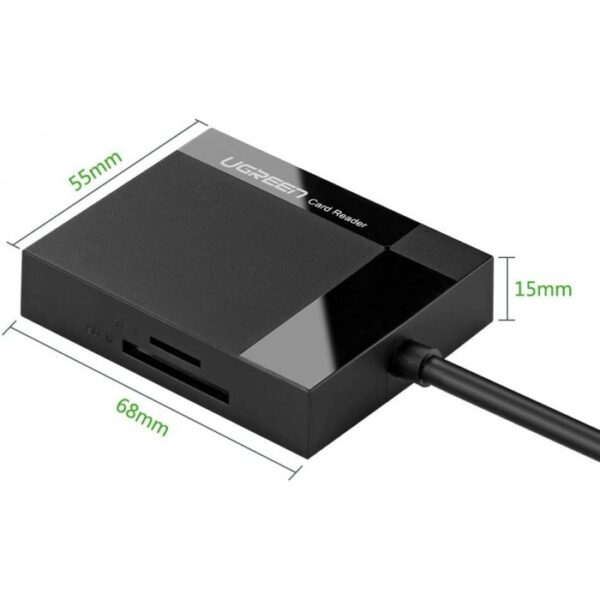 USB 3.0 ALL-IN-ONE CARD READER, 50CM CABLE UGREEN CR125 - 30333 - Image 4