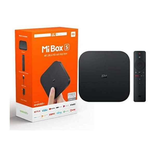 Xiaomi Mi Box S | 4K HDR Android TV with Google Assistant Remote Streaming Media Player