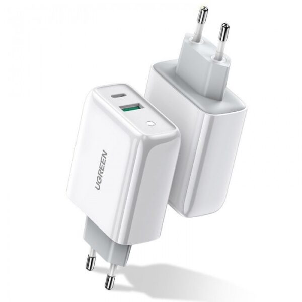 PD 36W DUAL PORT USB-A + USB-C CELL PHONE WALL CHARGER UGREEN CD170 - Image 5