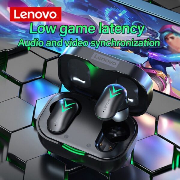 LENOVO TWS WIRELESS BLUETOOTH 5.1 GAMING EARBUDS XT82 - Image 6