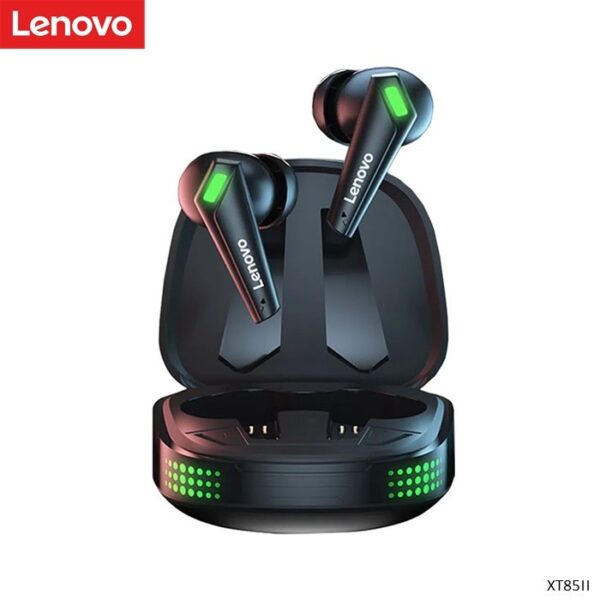 LENOVO TWS WIRELESS BLUETOOTH 5.1 GAMING EARBUDS XT85II (BLACK)