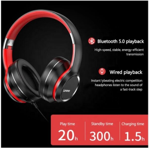 LENOVO WIRELESS HEADSET HD200 - Image 9