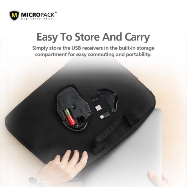 MICROPACK M-752W SPEEDY PRO WIRELESS OFFICE MOUSE - Image 6