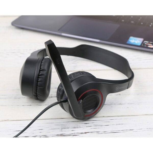 MICROPACK MHP-02 CHAT & STEREO USB COMPUTER HEADSET - Image 2