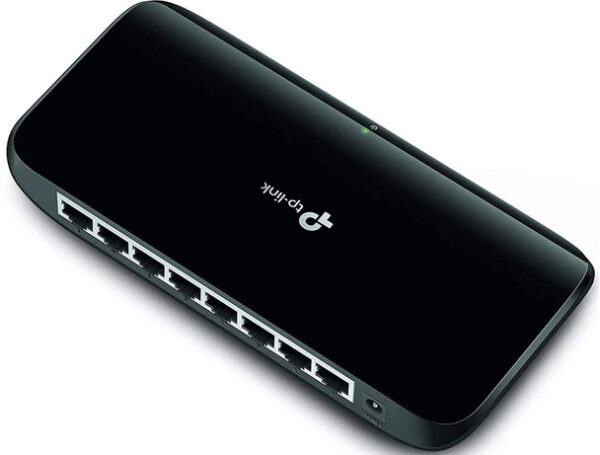 TP-Link 8 Port Gigabit Ethernet Network Switch | Plug and Play | Desktop or Wall-Mount | Plastic Case Ethernet Splitter | Fanless | Traffic Optimization | Unmanaged (TL-SG1008D) - Image 2