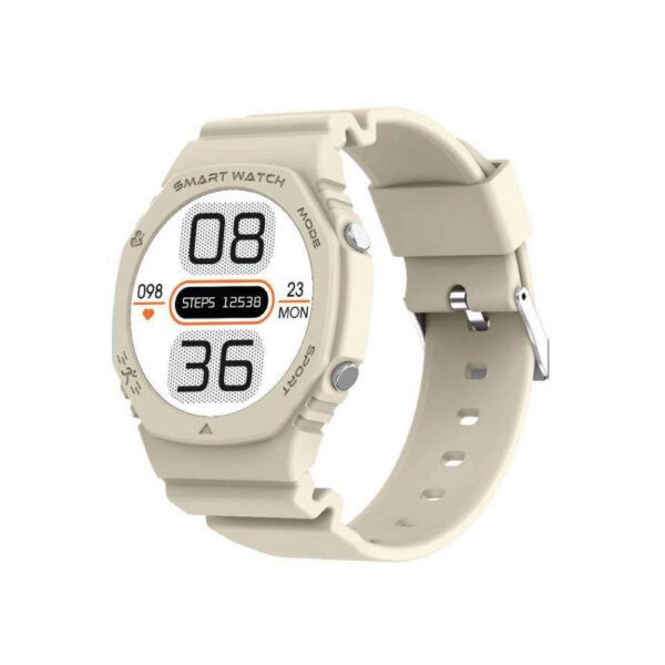 Green Lion G-Sports Smart Watch Beige - Image 2