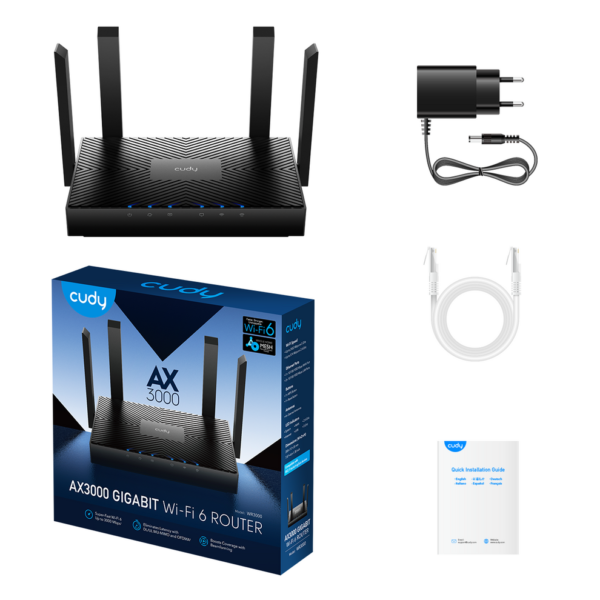 AX3000 Gigabit Mesh Wi-Fi 6 Router - Image 2