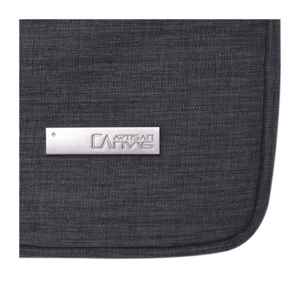 Canvasartisan Slim Laptop Bag L3-C12, Durable and Water-resistant Dark Gray - Image 3