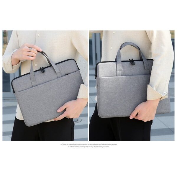 Classic Laptop Bag NB52 Gray - Image 3