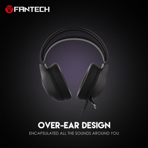 Fantech HG25 ORBIT, USB 7.1 Virtual surround sound Gaming Headset With RGB lighting - Image 7