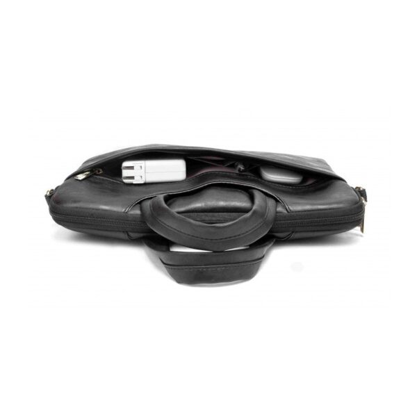 Kinmac Business Laptop Bag KMC426-27 Black PU, High Quality, Soft Interior Lining & Water-resistant - Image 2