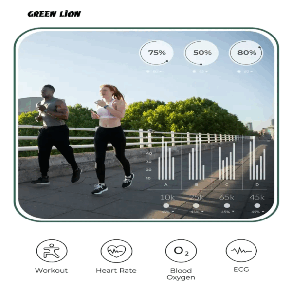 Green Lion Active SE Smart Watch - Image 5