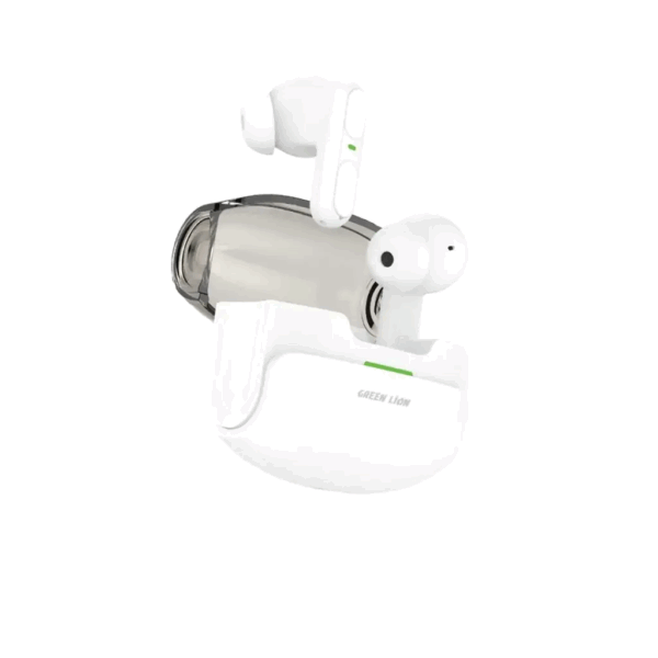 Green Lion Patras Wireless Earbuds white - Image 2