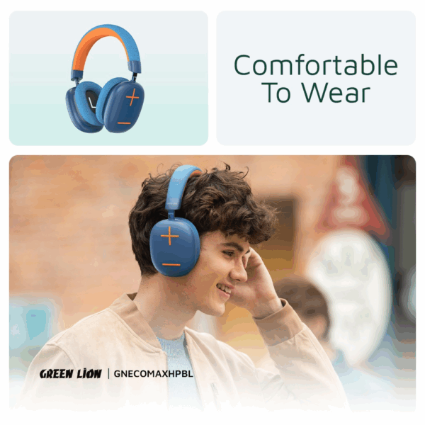 Green Lion Echo Max Headphone BLUE - Image 5