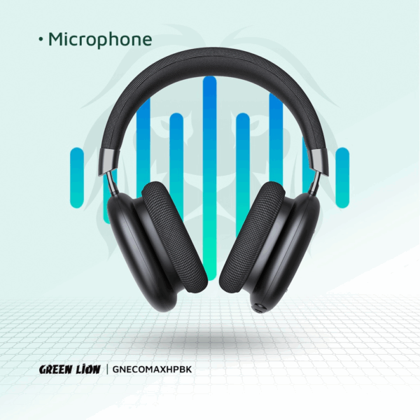 Green Lion Echo Max Headphone BLACK - Image 6