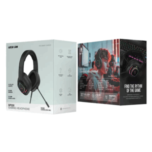 Green Lion GP32X Gaming Headphone - Black