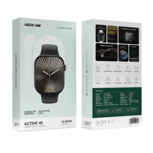 Green Lion Active 49 - 49MM Smart Watch - Black