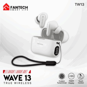 Fantech TWS Wave 13, Bluetooth, Wireless Earbuds compatible with android and iOs - TW13 white