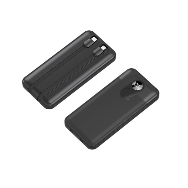 Porodo 10000mAh Powerbank Integrated Cable - Image 2