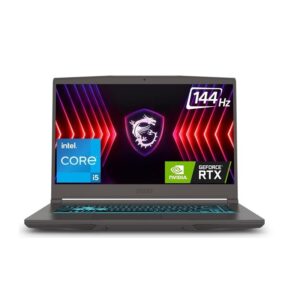MSI Laptop Thin 15 - i5-13420H, 16GB RAM, 512GB SSD NVME, NVIDIA RTX2050, 15.6" FHD 144Hz, 9S7-16R831-2257