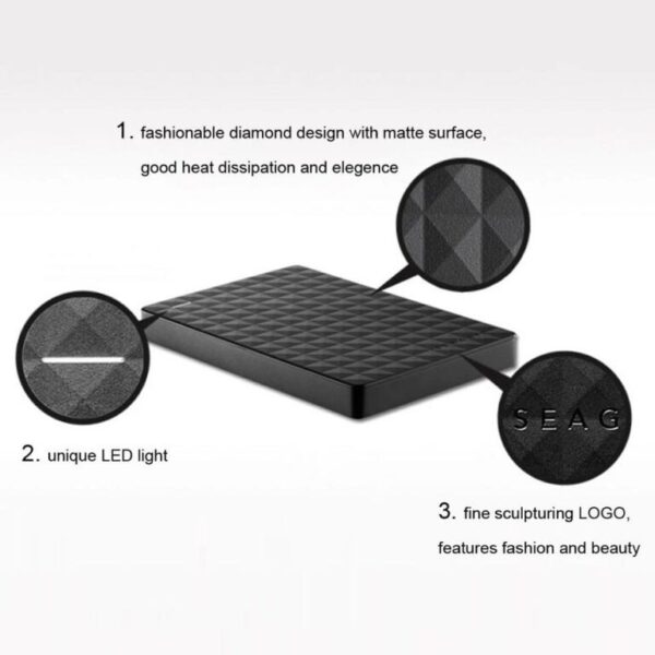 Seagate HDD 2.5″ External Hard Drive 1 TB - Image 5
