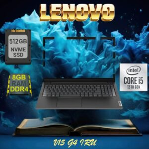 Lenovo V15 G4 IRU Intel® Core™ i5-13420H | 8GB DDR4 RAM ; 512GB NVMe SSD | 15.6″ FHD TN Display | DOS | Intel® UHD Graphics | Business Black